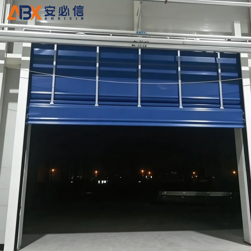 保定市软帘堆积门